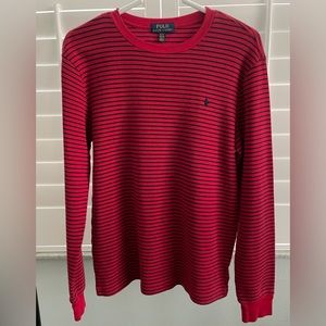 Polo Ralph Lauren Boys Long Sleeve Waffle Knit Tee